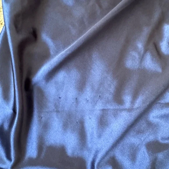 XXXiticat Women's Spaghetti Strap Cowl Neck Side Zip Closure and Slit Midi Dress - Picture 11 of 11